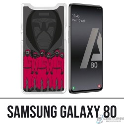 Cover Samsung Galaxy A80 / A90 - Agente dei cartoni animati del gioco del calamaro