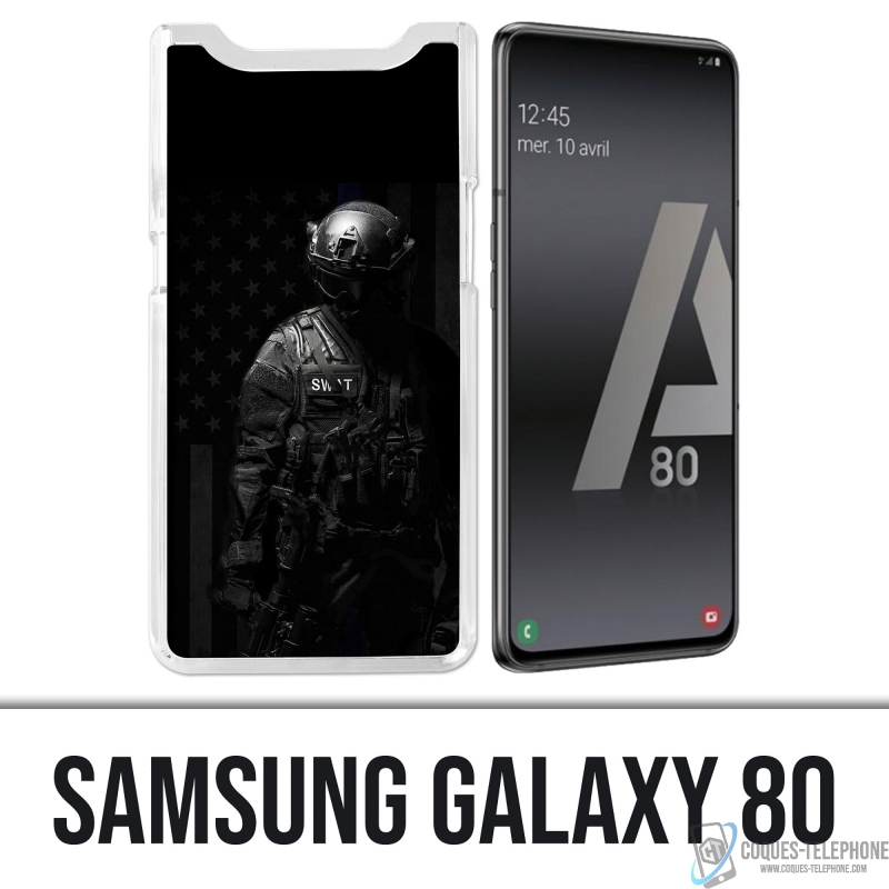 Coque Samsung Galaxy A80 / A90 - Swat Police Usa