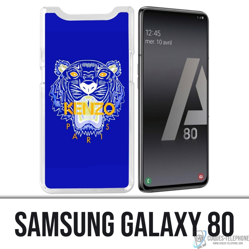 Coque Samsung Galaxy A80 / A90 - Kenzo Tigre Bleu