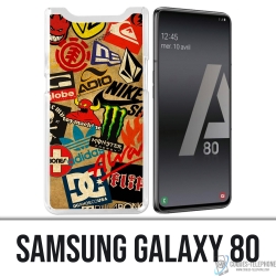 Custodia per Samsung Galaxy A80 / A90 - Logo Skate Vintage