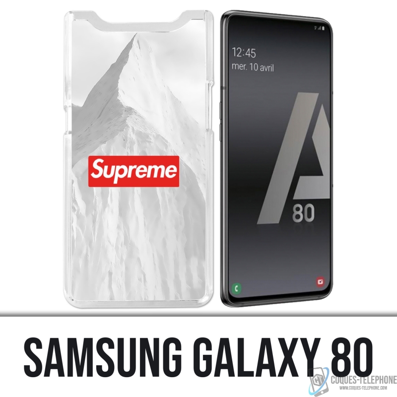 Coque Samsung Galaxy A80 / A90 - Supreme Montagne Blanche