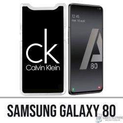 Coque Samsung Galaxy A80 / A90 - Calvin Klein Logo Noir