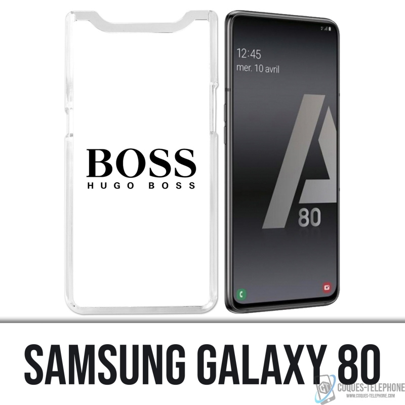 Coque Samsung Galaxy A80 / A90 - Hugo Boss Blanc