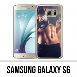 Samsung Galaxy S6 Hülle - Bodybuilding Girl