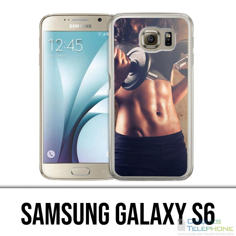Samsung Galaxy S6 Case - Bodybuilding Girl