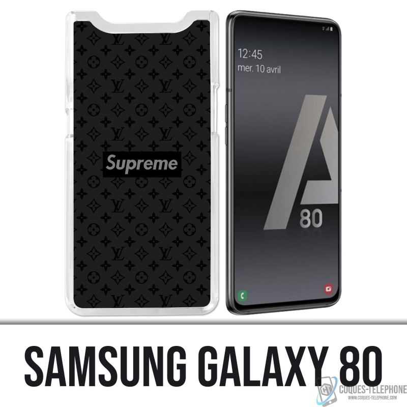 Custodia Samsung Galaxy A80 / A90 - Supreme Vuitton Nera