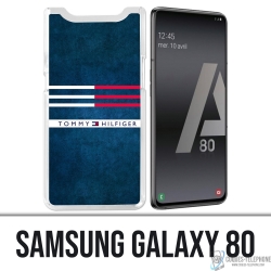 Custodia per Samsung Galaxy A80 / A90 - Righe Tommy Hilfiger