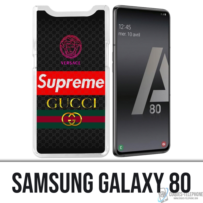 Cover Samsung Galaxy A80 / A90 - Versace Supreme Gucci
