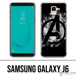 Coque Samsung Galaxy J6 - Avengers Logo Splash