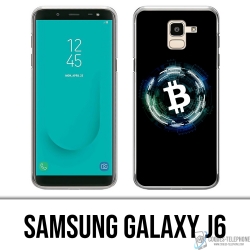 Custodia per Samsung Galaxy J6 - Logo Bitcoin