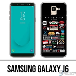 Funda Samsung Galaxy J6 - Logotipo de amigos