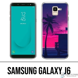 Custodia per Samsung Galaxy J6 - Viola Miami Beach