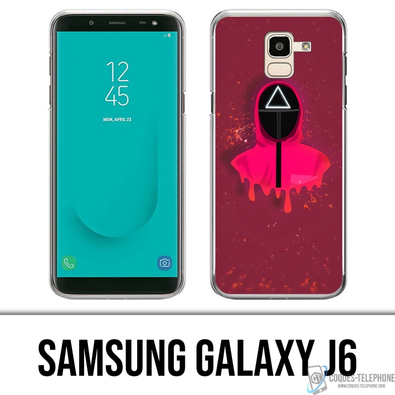 Samsung Galaxy J6 case - Squid Game Soldier Splash