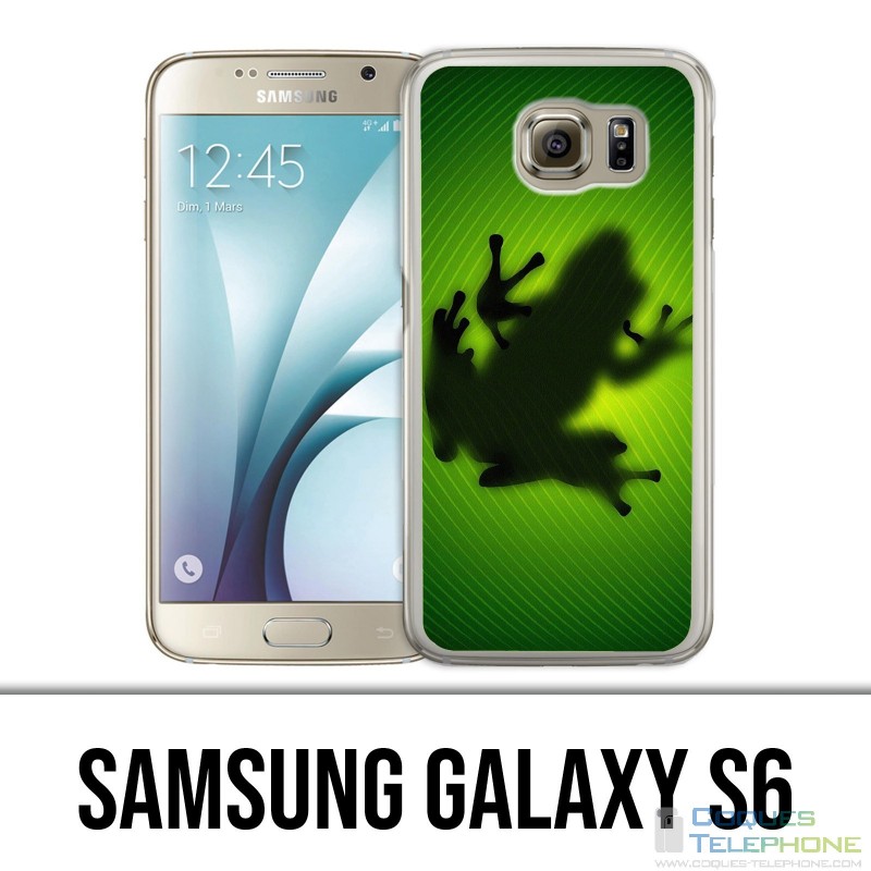 Samsung Galaxy S6 Hülle - Froschblatt