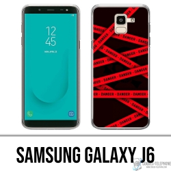 Samsung Galaxy J6 case - Danger Warning
