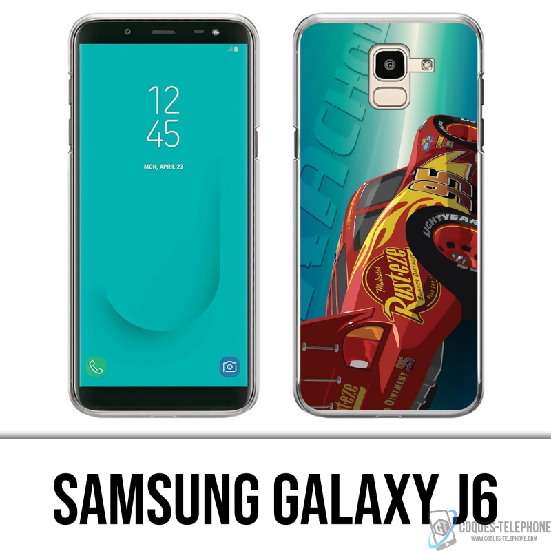 Funda Samsung Galaxy J6 - Velocidad de Cars de Disney
