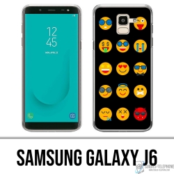 Custodia per Samsung Galaxy J6 - Emoji