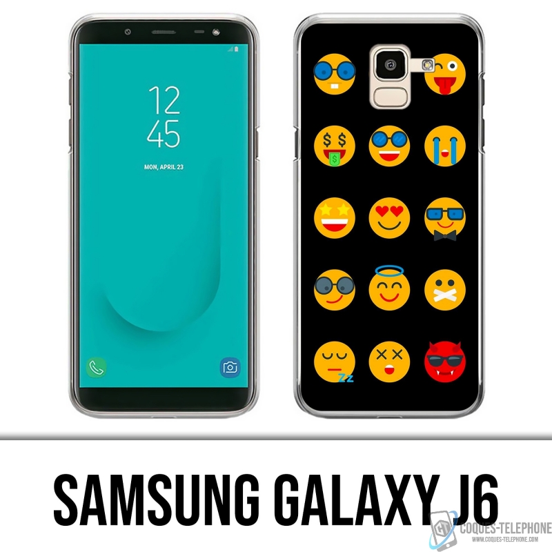 Coque Samsung Galaxy J6 - Emoji