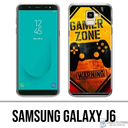 Samsung Galaxy J6 case - Gamer Zone Warning