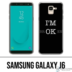 Funda Samsung Galaxy J6 - Estoy bien roto