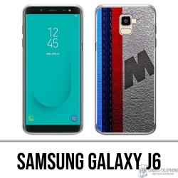 Coque Samsung Galaxy J6 - M Performance Effet Cuir