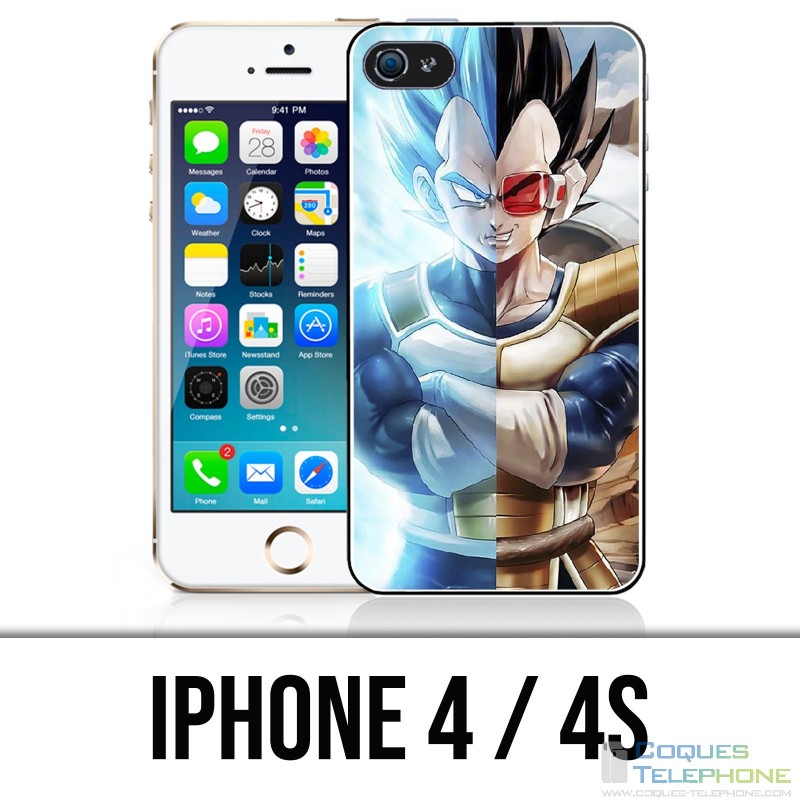 Custodia per iPhone 4 / 4S - Dragon Ball Vegeta Super Saiyan