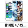 Coque iPhone 4 / 4S - Dragon Ball Vegeta Super Saiyan