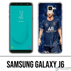 Funda Samsung Galaxy J6 - Messi PSG Paris Splash