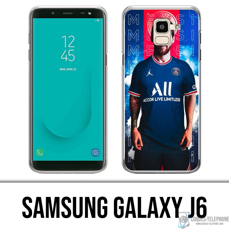 Samsung Galaxy J6 case - Messi PSG