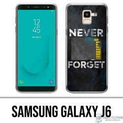 Samsung Galaxy J6 case - Never Forget