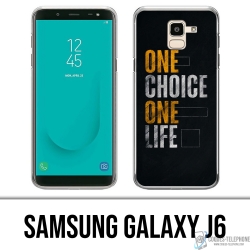 Samsung Galaxy J6 case - One Choice Life