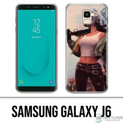Funda Samsung Galaxy J6 - Chica PUBG