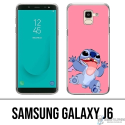 Coque Samsung Galaxy J6 - Stitch Langue
