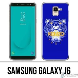 Samsung Galaxy J6 case - Kenzo Blue Tiger