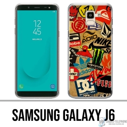 Samsung Galaxy J6 Case - Vintage Skate Logo
