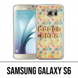 Samsung Galaxy S6 Hülle - Happy Days