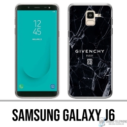 Samsung Galaxy J6 Case - Givenchy Black Marble