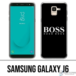 Coque Samsung Galaxy J6 - Hugo Boss Noir