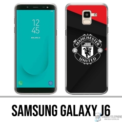 Funda Samsung Galaxy J6 - Logotipo moderno del Manchester United