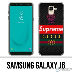 Coque Samsung Galaxy J6 - Versace Supreme Gucci