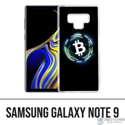 Custodia Samsung Galaxy Note 9 - Logo Bitcoin