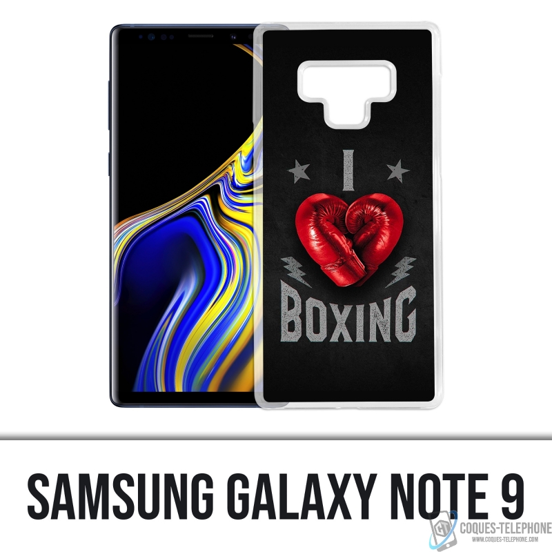 Cover Samsung Galaxy Note 9 - Amo la boxe