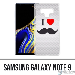 Samsung Galaxy Note 9 Case - Ich liebe Schnurrbart