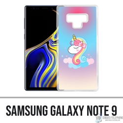 Coque Samsung Galaxy Note 9 - Licorne Nuage