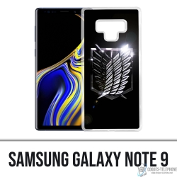 Funda Samsung Galaxy Note 9 - Logotipo de Attack On Titan