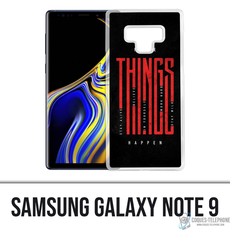 Cover Samsung Galaxy Note 9 - Fai accadere le cose