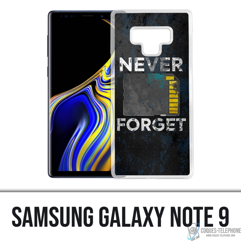 Samsung Galaxy Note 9 case - Never Forget