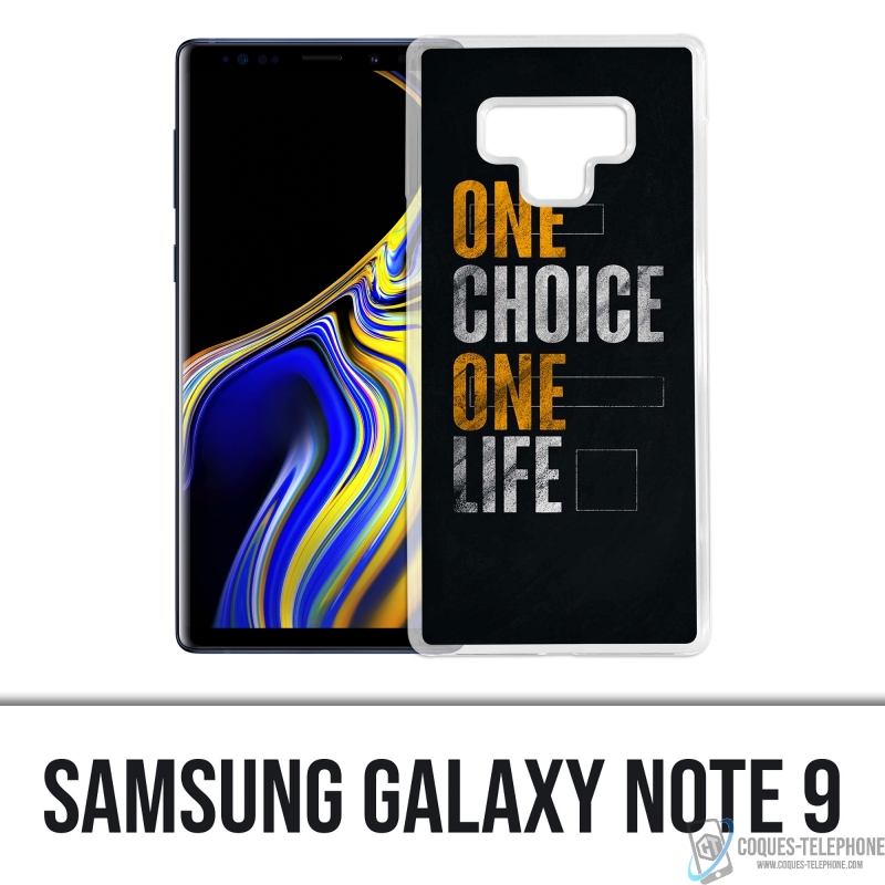 Cover Samsung Galaxy Note 9 - Una scelta di vita