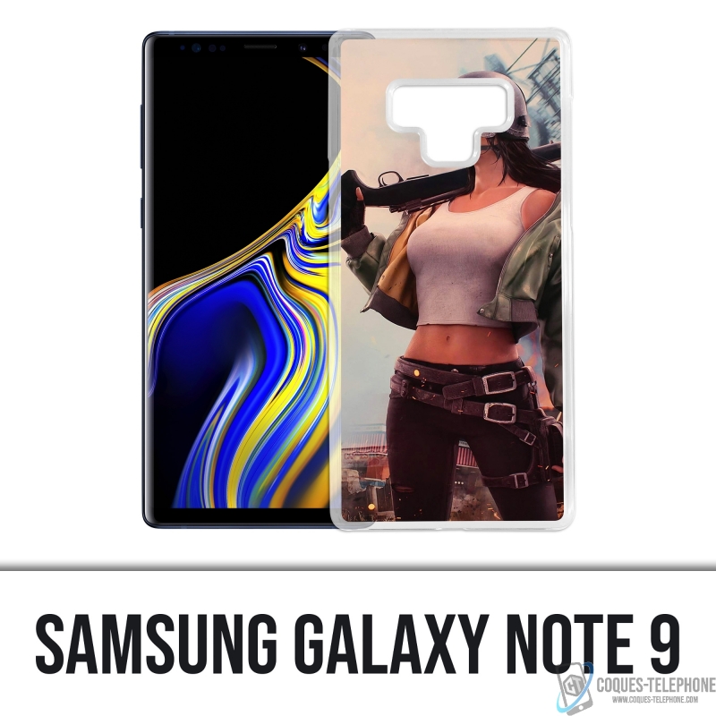 Coque Samsung Galaxy Note 9 - PUBG Girl