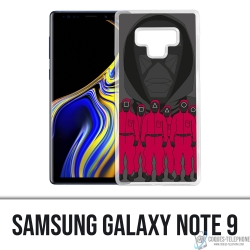 Cover Samsung Galaxy Note 9 - Agente dei cartoni animati del gioco del calamaro